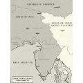 Cartina 2: Il Confine orientale italiano e lo Stato Libero di Fiume (Trattato di Rapallo 1920-1924)